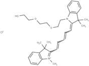 N-Methyl-N'-(hydroxy-PEG2)-Cy5