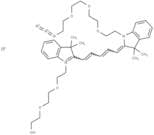 N-PEG3-N'-(azide-PEG3)-Cy5