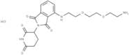 Thalidomide-PEG2-C2-NH2 hydrochloride