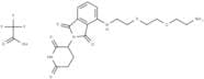 Thalidomide-PEG2-C2-NH2 TFA