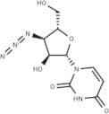 3'-Azido-3'-deoxy-β-L-uridine