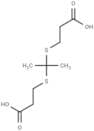 3,3'-(Propane-2,2-diylbis(sulfanediyl))dipropionic acid