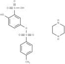 Sultosilic acid piperazine salt