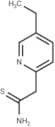 2-Pyridineacetamide, 5-ethylthio-
