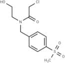 Acetamide, 2-chloro-N-(2-hydroxyethyl)-N-(p-(methylsulfonyl)benzyl)-