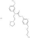 Acetamide, N-(m-anisyl)-2-(p-butoxyphenoxy)-N-(2-(1-pyrrolidinyl)ethyl)-, hydrochloride