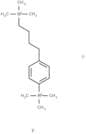 Ammonium, (4-(p-trimethylammoniophenyl)butyl)trimethyl-, diiodide