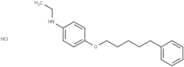 Aniline, N-ethyl-p-(5-phenylpentyloxy)-, hydrochloride