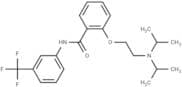 Benzamide, 2-(2-(bis(1-methylethyl)amino)ethoxy)-N-(3-(trifluoromethyl)phenyl)-