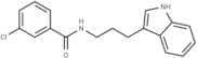 Benzamide, 3-chloro-N-(3-(1H-indol-3-yl)propyl)-