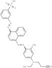 Benzenesulfonic acid, 3-(2-(4-(2-(4-((2-cyanoethyl)ethylamino)-2-methylphenyl)diazenyl)-1-naphthal…