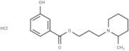 Benzoic acid, m-hydroxy-, 3-(2-methylpiperidino)propyl ester, hydrochloride