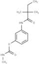 Butyranilide, 2,2-dimethyl-3'-hydroxy-, methylcarbamate (ester)
