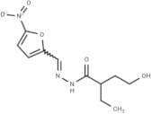 Butyric acid, 2-ethyl-4-hydroxy-, (5-nitrofurfurylidene)hydrazide