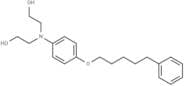 Ethanol, 2,2'-((p-(5-phenylpentyloxy)phenyl)imino)di-