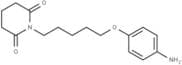 Glutarimide, N-(5-(p-aminophenoxy)pentyl)-