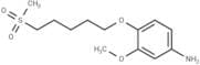 m-Anisidine, 4-((5-(methylsulfonyl)pentyl)oxy)-