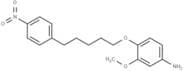 m-Anisidine, 4-((5-(p-nitrophenyl)pentyl)oxy)-