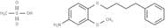 m-Anisidine, 4-(4-phenylbutoxy)-, methanesulfonate