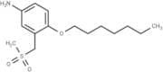 m-Toluidine, 4-(heptyloxy)-α-(methylsulfonyl)-