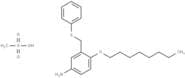 m-Toluidine, 4-(octyloxy)-α-(phenylthio)-, methanesulfonate