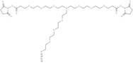 N-(Azido-PEG3)-N-bis(PEG3-NHS ester)