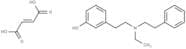 Phenol, m-(2-(N-ethylphenethylamino)ethyl)-, fumarate (1:1)
