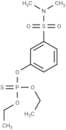 Phosphorothioic acid, O,O-diethyl ester, O-ester with m-hydroxy-N,N-dimethylbenzenesulfonamide