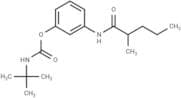 Valeranilide, 3'-hydroxy-2-methyl-, tert-butylcarbamate (ester)