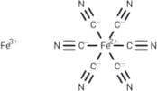 Iron (III) hexacyanoferrate (II)
