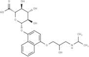 (±)-4-hydroxy Propranolol β-D-Glucuronide