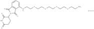 Pomalidomide-PEG4-C2-NH2 hydrochloride