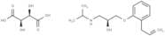 Alprenolol tartrate, (S)-