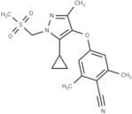 Benzonitrile, 4-[[5-cyclopropyl-3-methyl-1-[(methylsulfonyl)methyl]-1H-pyrazol-4-yl]oxy]-2,6-dimet…