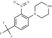 N-[2-nitro-4-(trifluoromethyl)phenyl]piperazine
