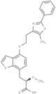 Benzo[b]thiophene-7-propanoic acid, α-methoxy-4-[2-(5-methyl-2-phenyl-4-oxazolyl)ethoxy]-, (αR)-