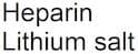 Heparin Lithium