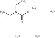 Sodium diethylcarbamodithioate trihydrate, ACS, 99.0%