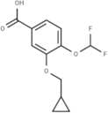 3-(Cyclopropylmethoxy)-4-(difluoromethoxy)benzoic acid