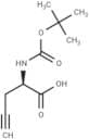 (R)-2-((tert-Butoxycarbonyl)amino)pent-4-ynoic acid