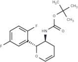 tert-Butyl ((2R,3S)-2-(2,5-difluorophenyl)-3,4-dihydro-2H-pyran-3-yl)carbamate