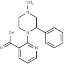 1-(3-Carboxy-2-pyridyl)-4-methyl-2-phenylpiperazine