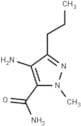 4-Amino-1-methyl-3-N-propyl-1H-pyrazole-5-carboxamide