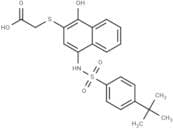 Acetic acid, 2-[[4-[[[4-(1,1-dimethylethyl)phenyl]sulfonyl]amino]-1-hydroxy-2-naphthalenyl]thio]-