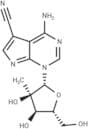 4-Amino-1-(2-C-methyl-β-D-ribofuranosyl)-1H-pyrrolo[2,3-d]pyrimidine-5-carbonitrile