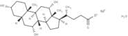 Cholic acid sodium hydrate