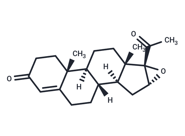 16a,17a-Epoxy-4-Pregnen-3,20-Dione