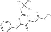Glycine, N-[(1,1-dimethylethoxy)carbonyl]thio-L-phenylalanyl-, methyl ester