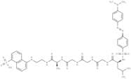 Dabsyl-Leu-Gly-Gly-Gly-Ala-Edans