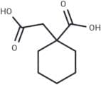 1-Carboxycyclohexaneacetic Acid